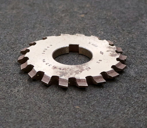 Bild des Artikels DOLD-Zahnstangen-Formfräser-rack-milling-cutter-m=-2mm-20°-EGW-Ø89x7,5xØ32mm