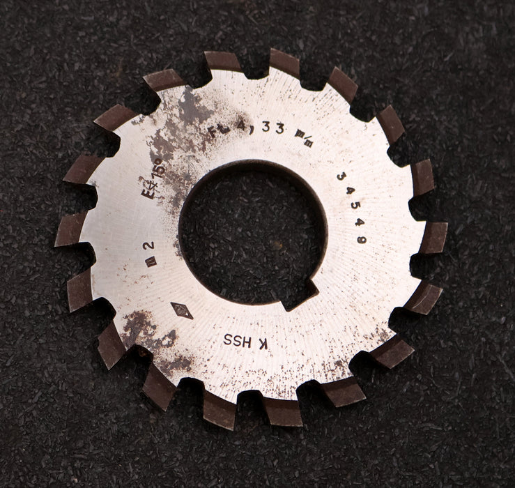 Bild des Artikels DOLD-Zahnstangen-Formfräser-rack-milling-cutter-m=-2mm-20°-EGW-Ø89x7,5xØ32mm