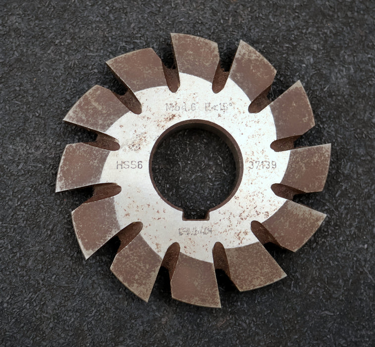 Bild des Artikels LEIMBACH-Zahnstangen-Formfräser-m=-6mm-15°-EGW-Ø104x14,5xØ32mm