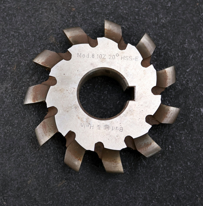 Bild des Artikels B&H-Zahnformfräser-gear-profile-cutter-m=-8mm-für-Zähnezahlbereich-Z=-10