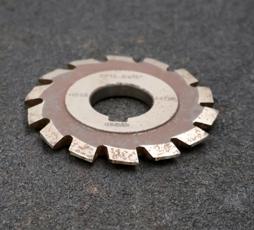 Bild des Artikels LEIMBACH-Zahnstangen-Formfräser-rack-milling-cutter-DP12-15°-EGW