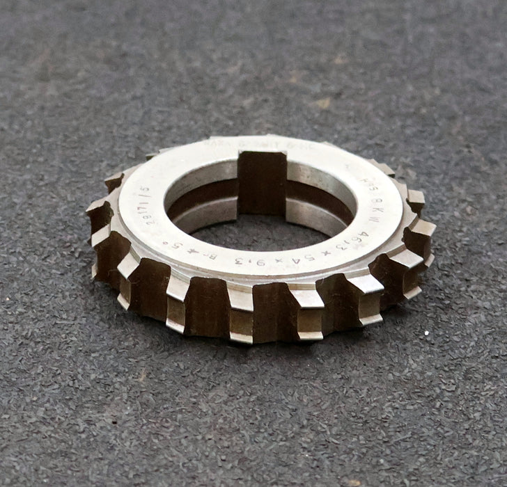 Bild des Artikels RAXA-GARANT-Keilwellen-Formfräser-8-Keile-46,3x54x9,3mm-mit-Höcker