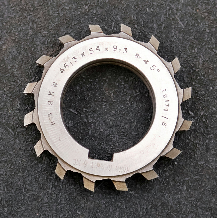 Bild des Artikels RAXA-GARANT-Keilwellen-Formfräser-8-Keile-46,3x54x9,3mm-mit-Höcker