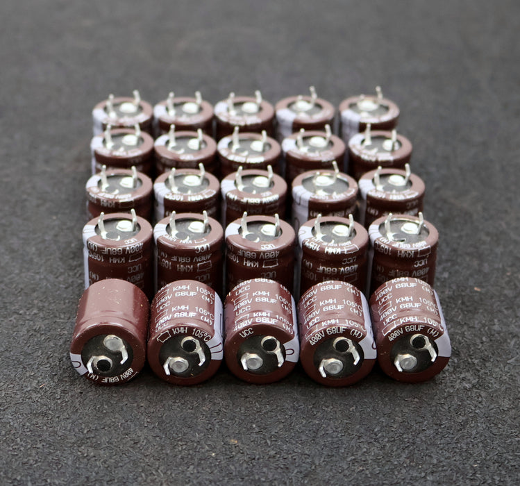 Bild des Artikels NIPPON-CHEMI-CON-25x-Elektrolytkondensator-400V-68uF-KMH-105°C