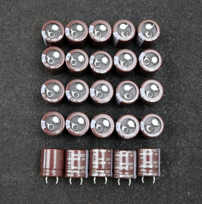 Bild des Artikels NIPPON-CHEMI-CON-25x-Elektrolytkondensator-400V-68uF-KMH-105°C