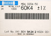 Bild des Artikels BEYSCHLAG-1000x-Metallschichtwiderstände-60,4kΩ-60400-Ohm-Toleranz-1%