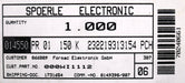 Bild des Artikels PILIPS-1000x-Metallschichtwiderstände-150kΩ-150000-Ohm-Toleranz-5%-Model-PR01