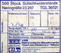Bild des Artikels RFT-500x-Metallschichtwiderstände-7,15kΩ-Nenngröße-23.207-7150-Ohm-Toleranz-2%