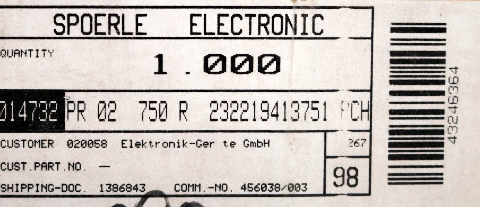 Bild des Artikels 500x-Metallschichtwiderstände-750Ω-750-Ohm-Toleranz-5%-Model-PR02-unbenutzt