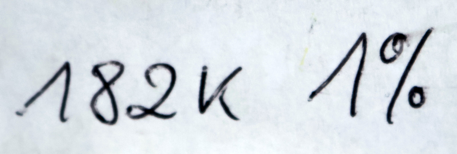 Bild des Artikels ASJ-3000x-Metallschichtwiderstände-182kΩ-182000-Ohm-Toleranz-1%-Model-MF-60SS
