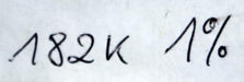 Bild des Artikels ASJ-3000x-Metallschichtwiderstände-182kΩ-182000-Ohm-Toleranz-1%-Model-MF-60SS