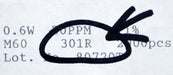 Bild des Artikels 1400x-Metallschichtwiderstände-301Ω-0,6W-50PPM-301-Ohm-Toleranz-1%-Model-MK2