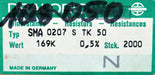 Bild des Artikels DRALORIC-1600x-Metallschichtwiderstände-169kΩ-169000-Ohm-Toleranz-0,5%-SMA-0207