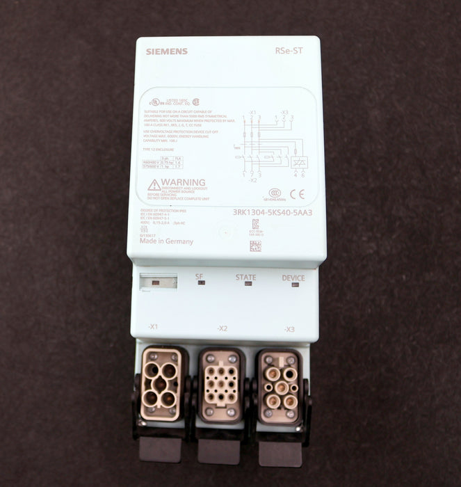 Bild des Artikels SIEMENS-Rse-ST-Motorstarter-3RK1304-5KS40-5AA3-gebraucht