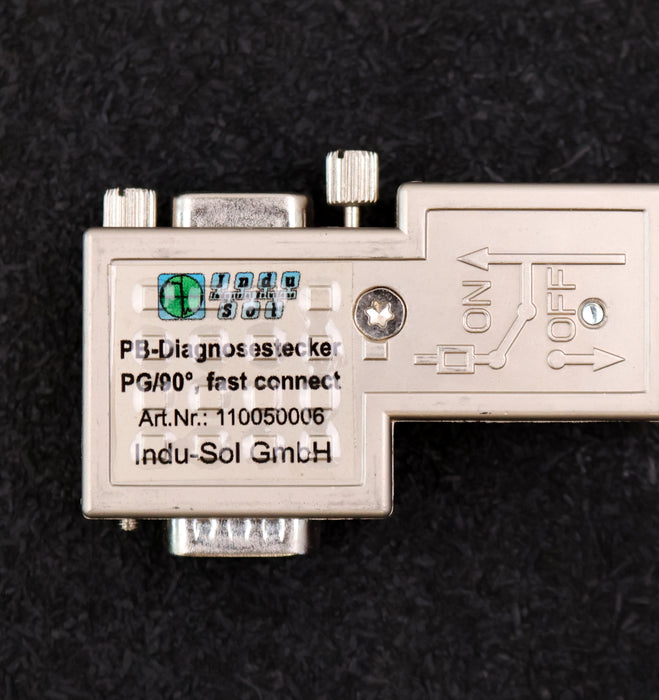 Bild des Artikels INDU-SOL-PB-Diagnosestecker-mit-10m-Kabel-5-polig-Female-Art.Nr.-110050006