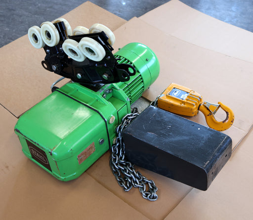 Bild des Artikels STAHL-Elektrokettenzug-Typ-T405-M-Kettenzugkraft-500daN-Haupthub-12m/min