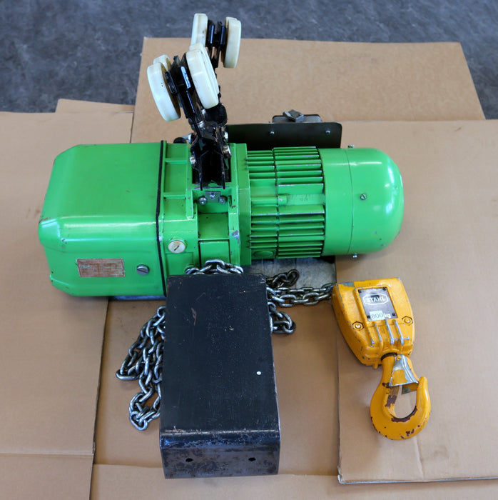 Bild des Artikels STAHL-Elektrokettenzug-Typ-T405-M-Kettenzugkraft-500daN-Haupthub-12m/min