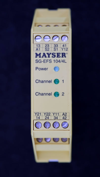 Bild des Artikels MAYSER-Sicherheitsschaltgerät-Typ-SG-EFS-104/4L-Part.Nr.-1004128-unbenutzt-+-OVP