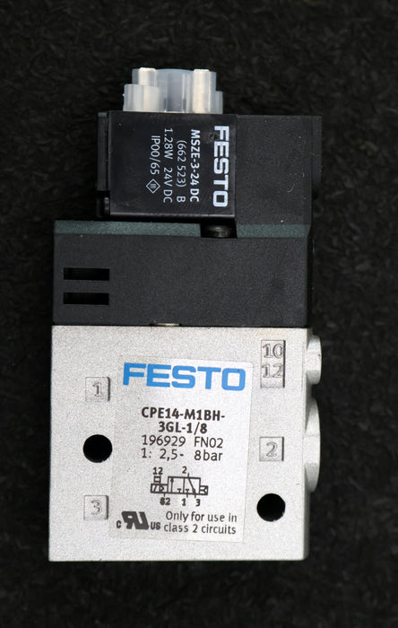 Bild des Artikels FESTO-Magnetventil-CPE14-M1BH-3GL-1/8-Art.Nr.-196929-unbenutzt-in-OVP