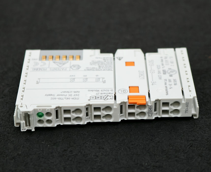 Bild des Artikels WAGO-2x-Feldbus-Power-Supply-Item-No.-750-602-24VDC-unbenutzt
