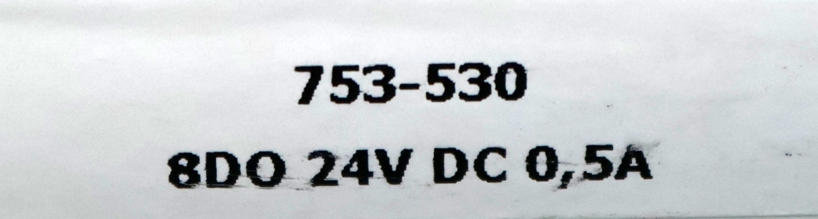 Bild des Artikels WAGO-Feldbus-Ausgangsklemme-Item-No.-753-530-8DO-24VDC-0,5A-unbenutzt-in-OVP