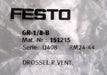 Bild des Artikels FESTO-3x-Drossel-Rückschlagventil-GR-1/8-B-Art.Nr.-151215-unbenutzt