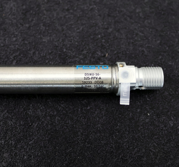 Bild des Artikels FESTO-Normzylinder-DSNU-16-125-PPV-A-Art.Nr.-19233-KolbenØ-16mm-Hub-125mm-10bar