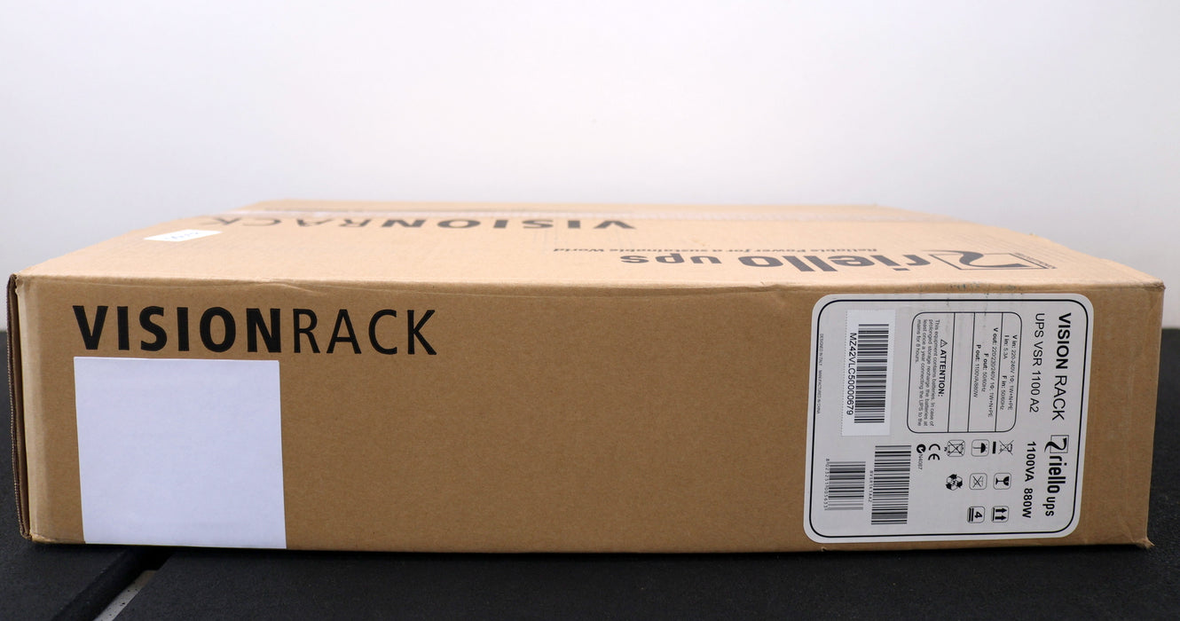 Bild des Artikels RIELLO-UPS-VISION-Rack-VSR-1100-A2-P/N:-BVSR1K1AA2-IN:-220-240V-50/60Hz-5,3A