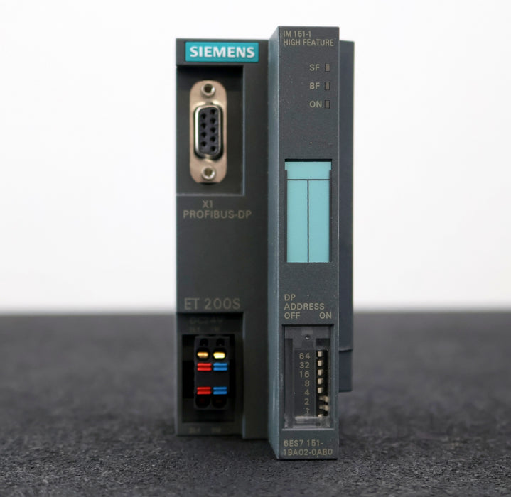 Bild des Artikels SIEMENS-SIMATIC-ET-200S-Interface-Module-6ES7151-1BA02-0AB0-unbenutzt-in-OVP