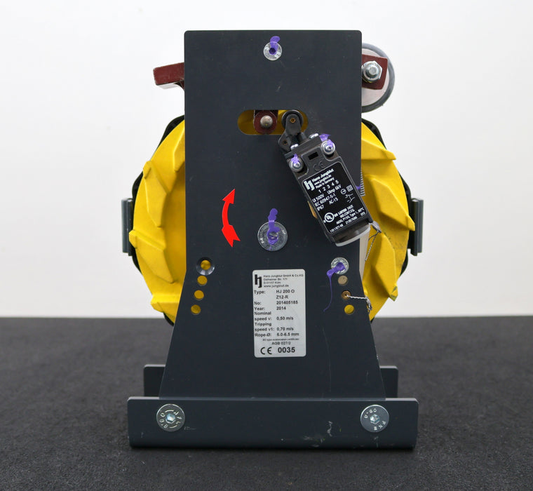 Bild des Artikels HANS-JUNGBLUT-Geschwindigkeitsbegrenzer-Type-HJ-200-O-Z12-R-No:-201405185