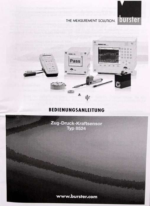 Bild des Artikels BURSTER-Zug-Druck-Kraftsensor-Typ-8524-6001-V502-Nennkraft-0…1kN