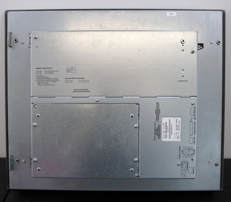 Bild des Artikels SIEMENS-SIMATIC-HMI-IPC677C-Panel-PC-6AV7894-0BG40-0AE1-Vers.-18-gebraucht