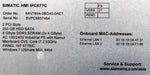 Bild des Artikels SIEMENS-SIMATIC-HMI-IPC677C-Panel-PC-6AV7894-0BG40-0AE1-Vers.-21-gebraucht