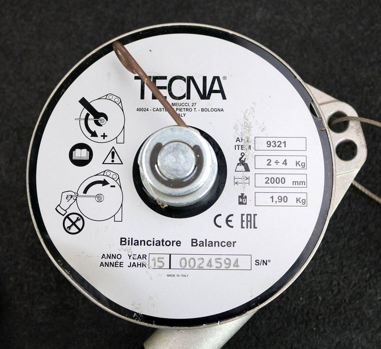 Bild des Artikels TECNA-Federzug-Balancer-Art.-9321-Traglast:-2-4kg-Seillänge-2m-unbenutzt