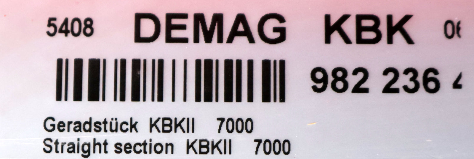 Bild des Artikels DEMAG-7m-KBK-II-Kranbaukasten-Geradstück-Art.--Nr.:-98223644-Länge-7m-gebraucht