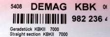 Bild des Artikels DEMAG-7m-KBK-II-Kranbaukasten-Geradstück-Art.--Nr.:-98223644-Länge-7m-gebraucht
