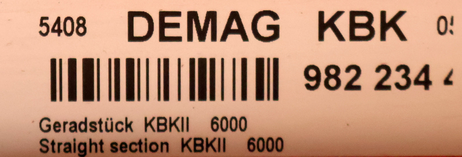 Bild des Artikels DEMAG-6m-KBK-II-Kranbaukasten-Geradstück-Art.--Nr.:-98223444-Länge-6m-gebraucht