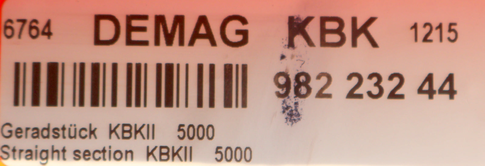 Bild des Artikels DEMAG-5m-KBK-II-Kranbaukasten-Geradstück-Art.--Nr.:-98223244-Länge-5m-gebraucht