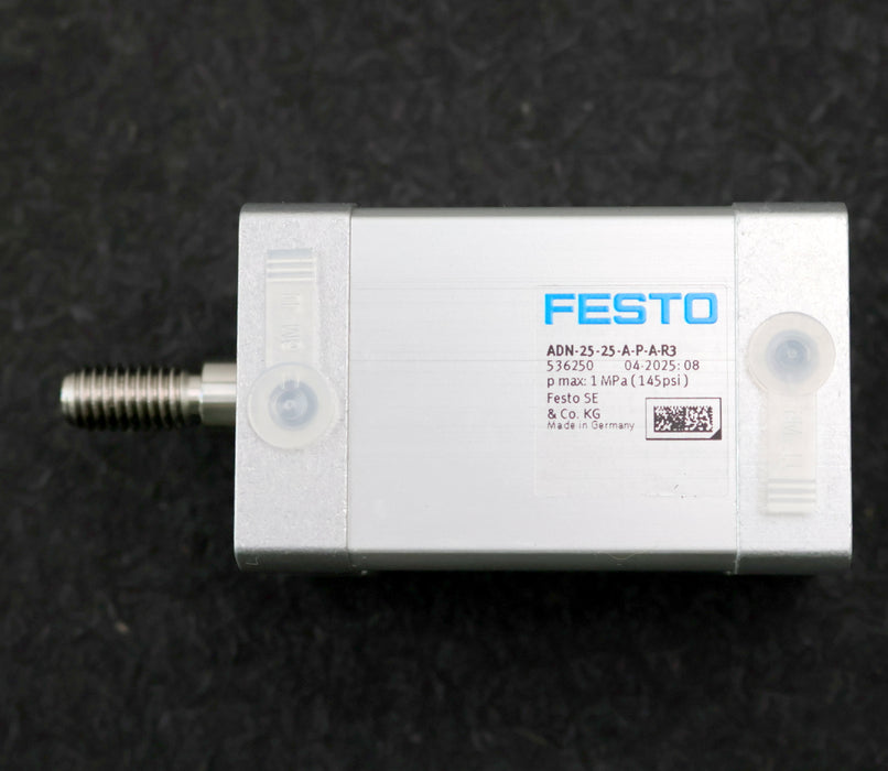 Bild des Artikels FESTO-2x-Kompaktzylinder-ADN-25-25-A-P-A-R3-Mat.Nr.-536250-KolbenØ-25mm