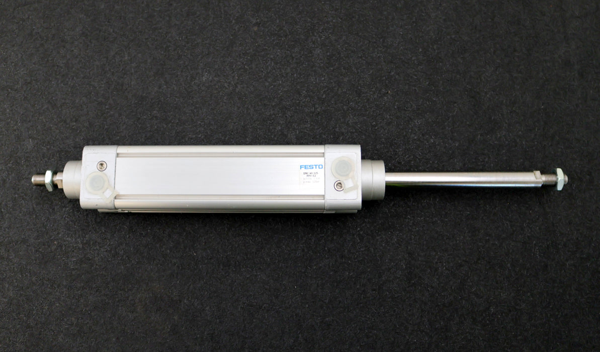 Bild des Artikels FESTO-Normzylinder-DNC-40-125-PPV-S2-Mat.Nr.-163334-KolbenØ-40mm-Hub-125mm