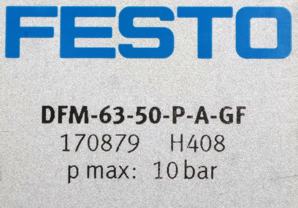 Bild des Artikels FESTO-Führungszylinder-DFM-63-50-P-A-GF-Mat.Nr.-170879-KolbenØ-63mm-Hub-50mm