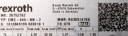 Bild des Artikels REXROTH-Elektromechanische-Zylinder-Typ-EMC-040-NN-2-MNR:-R030514746