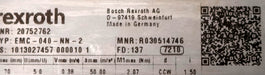 Bild des Artikels REXROTH-Elektromechanische-Zylinder-Typ-EMC-040-NN-2-MNR:-R030514746-gebraucht