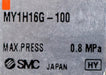 Bild des Artikels SMC-Kolbenstangenloser-Bandzylinder-Typ-MY1H16G-100-max.-0,8MPa