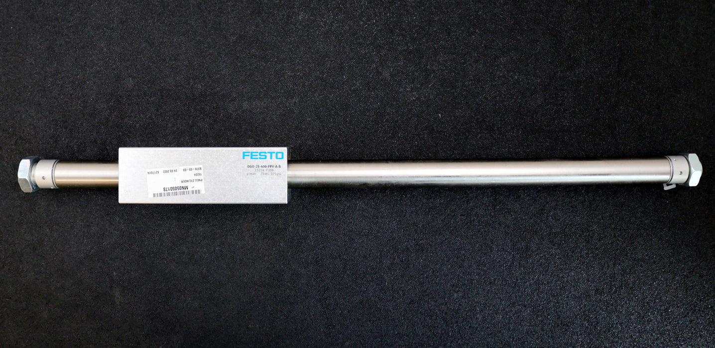 Bild des Artikels FESTO-Linearantrieb-DGO-25-400-PPV-A-B-Mat.Nr.-15224-Kolben-25mm-Hub-400mm