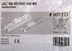 Bild des Artikels FESTO-Spindelachse-EGC-80-400-BS-20P-KF-0H-MR-GK-Mat.Nr.-556808-Baugröße-80