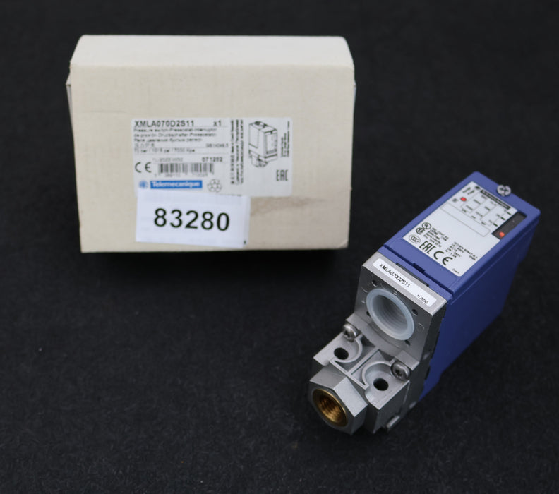 Bild des Artikels TELEMECANIQUE-Druckschalter-Pressure-Switch-XML-A070D2S11-70bar-unbenutzt