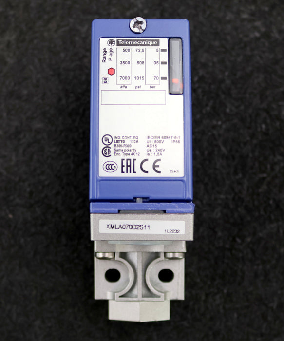 Bild des Artikels TELEMECANIQUE-Druckschalter-Pressure-Switch-XML-A070D2S11-70bar-unbenutzt