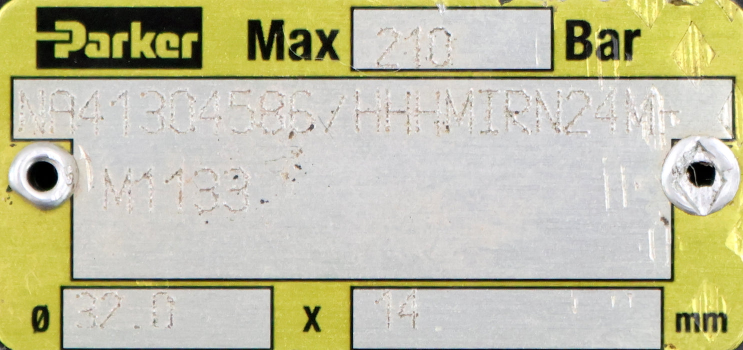 Bild des Artikels PARKER-Hydraulikzylinder-HHHMIRN24M-M1133-Ø-32x14mm-max.-210bar-gebraucht