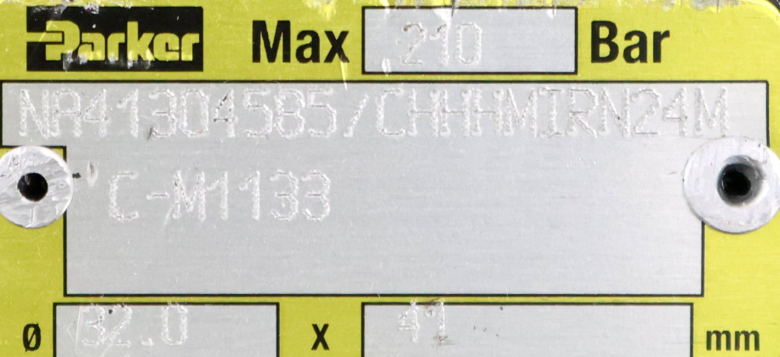 Bild des Artikels PARKER-Hydraulikzylinder-CHHHMIRN24MC-M1133-Ø-32X41mm-max.-210bar-gebraucht